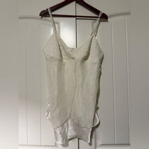 Vintage Victoria Secret White Slip